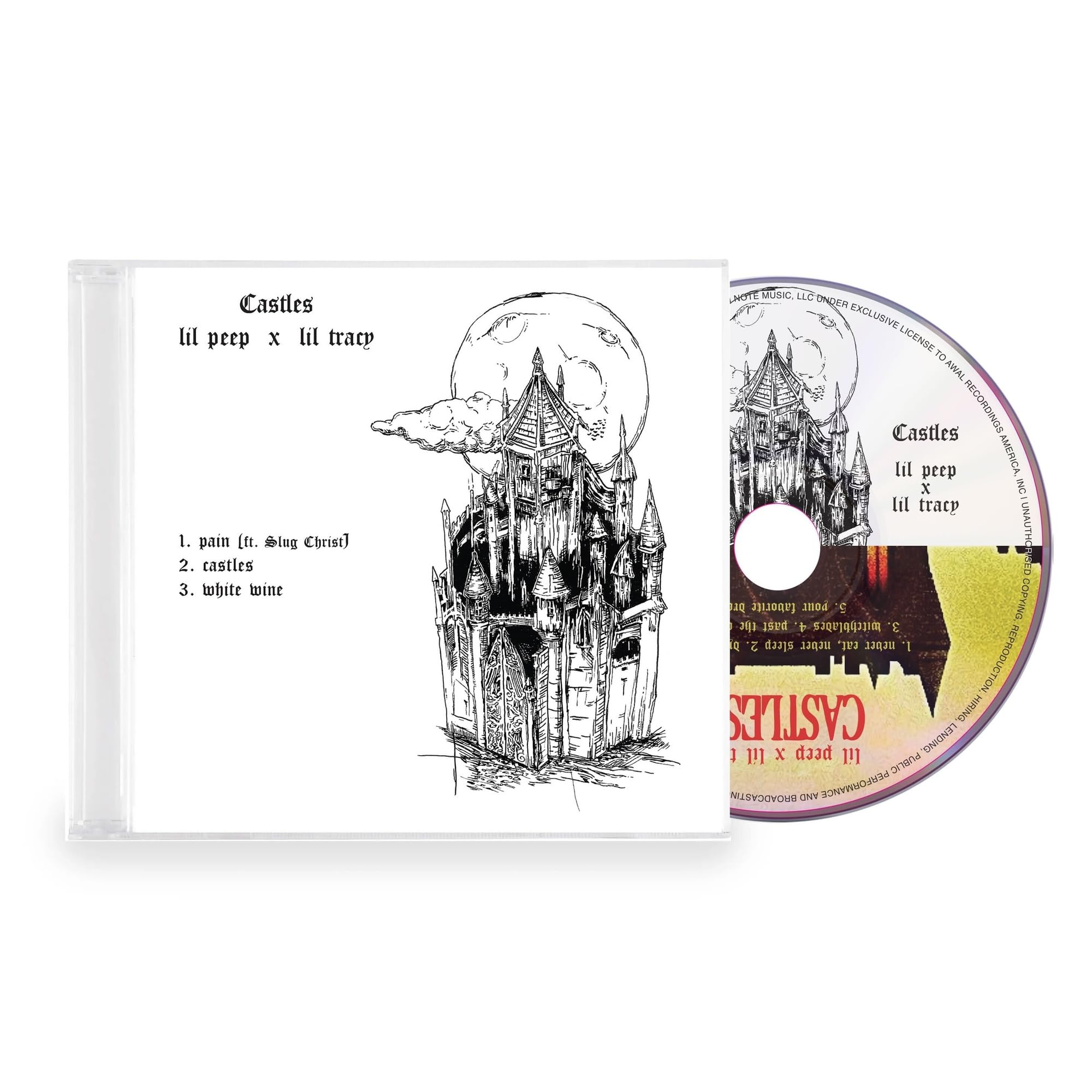 Lil Peep x Lil Tracy - CASTLES I & II (Death Note Music, LLC) CD Album