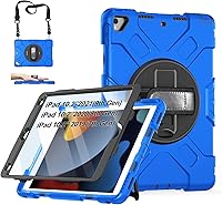 Vista 10 de Funda para iPad de 6ª/5ª generación de 9.7 pulgadas: Funda de TPU para iPad 9.7 (2018/2017) y iPad Air 2 de 9.7" con protector de pantalla - Soporte