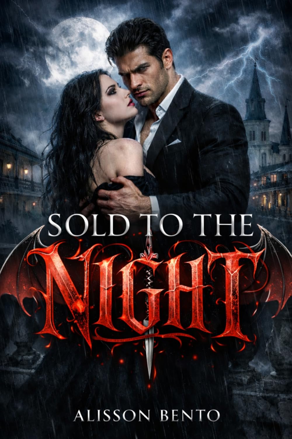 Sold to the Night: A Dark Enemies to Lovers Vampire Romance (Bound by Blood)