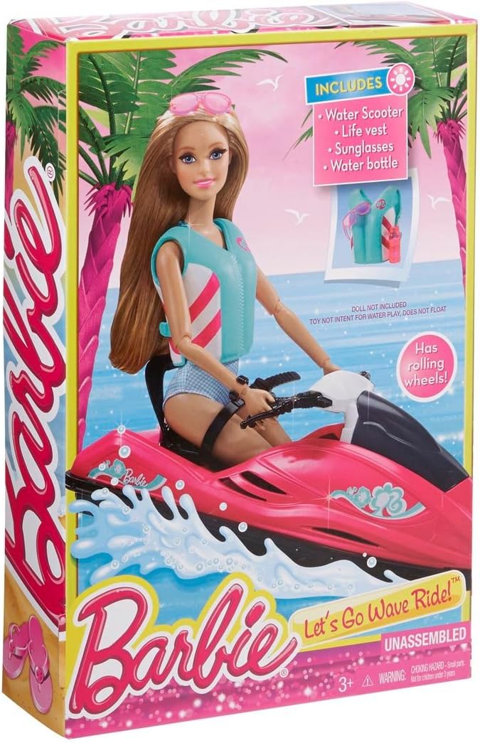 Barbie on The Go Jetski Accessories