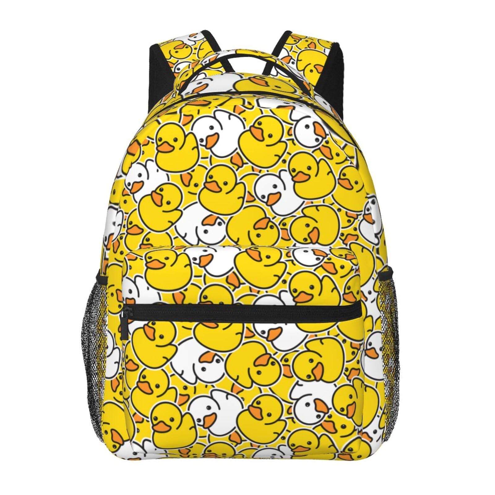 skdjowu Laptop Backpack College Carrying Bag Casual Lightweight Travel Sports Daypacks for Cute Rubber Duck