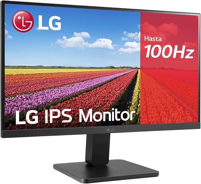 LG 27MR400-B - Monitor 27", Panel IPS FHD 1920x1080 16:9, 1× HDMI, AMD FreeSync, Inclinación Ajustable, Clase E, Negro