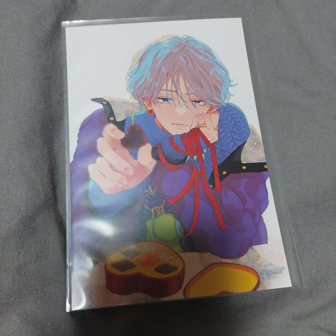 顔だけじゃ好きになりません　コラボカフェ　特典ポストカード 顔だけじゃ好きになりません × My charaful cafe 描き下ろし
