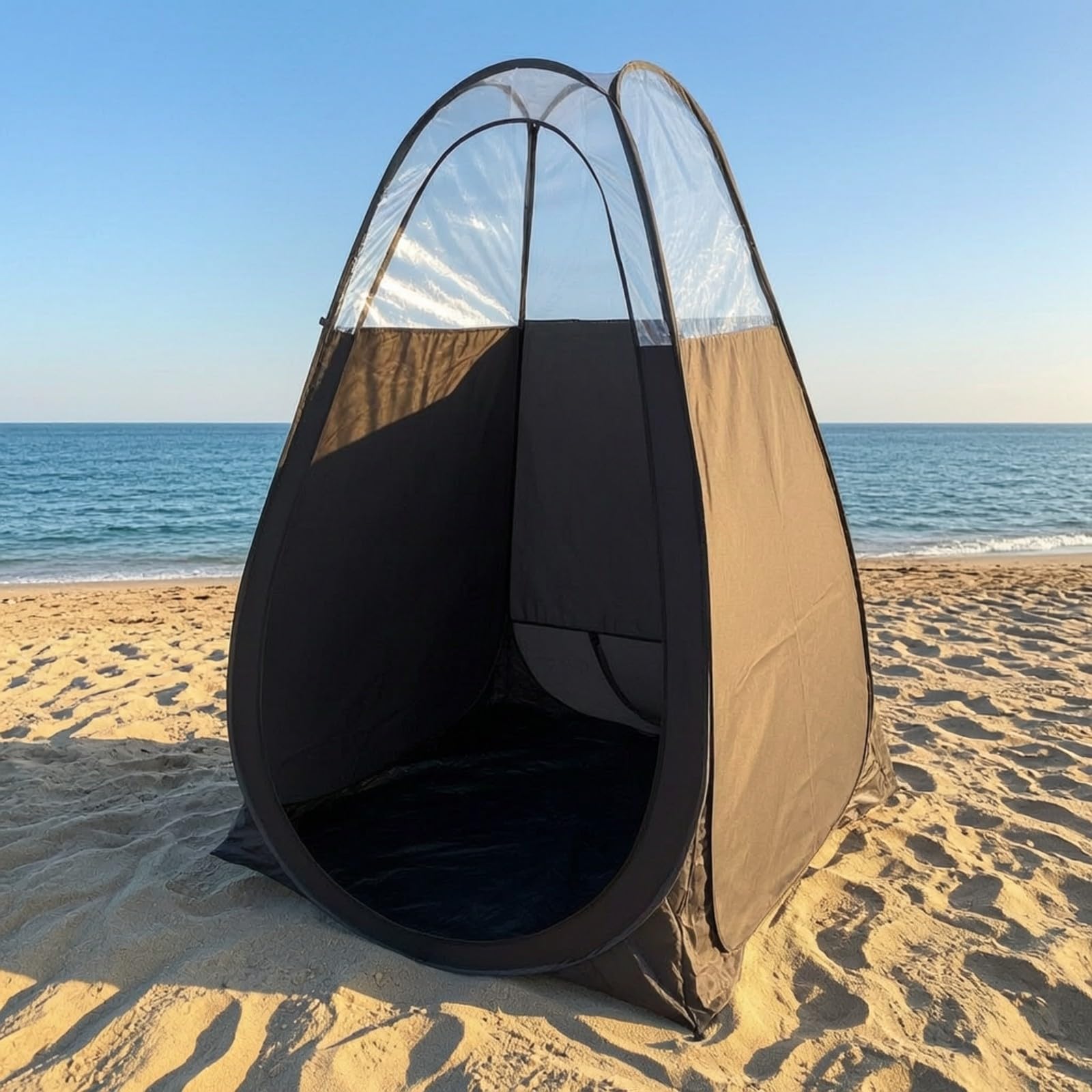 Ronyme Tienda Campaña Automática Quick-Setup Impermeable Tienda Campaña con Bolsa Redonda Plegable Carpa para Ocasiones Al Libre, Playa