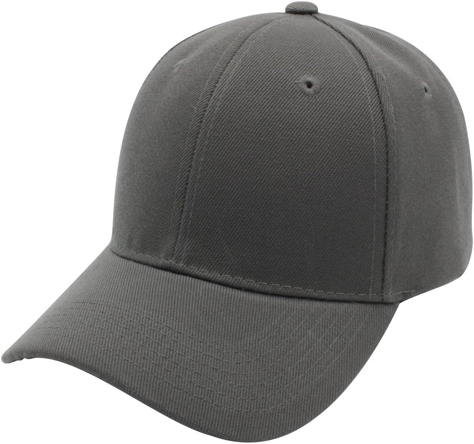 Baseball Cap Men Women - Classic Adjustable Plain Hat