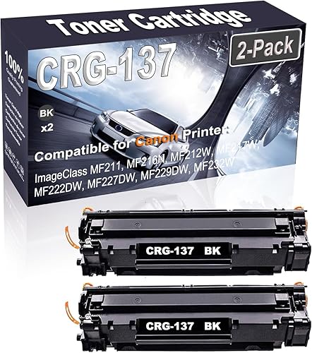 Paquete de 2 cartuchos de impresora láser compatibles con ImageClass MF211 MF216N MF212W MF217W MF222DW (alta capacidad), repuesto para Canon