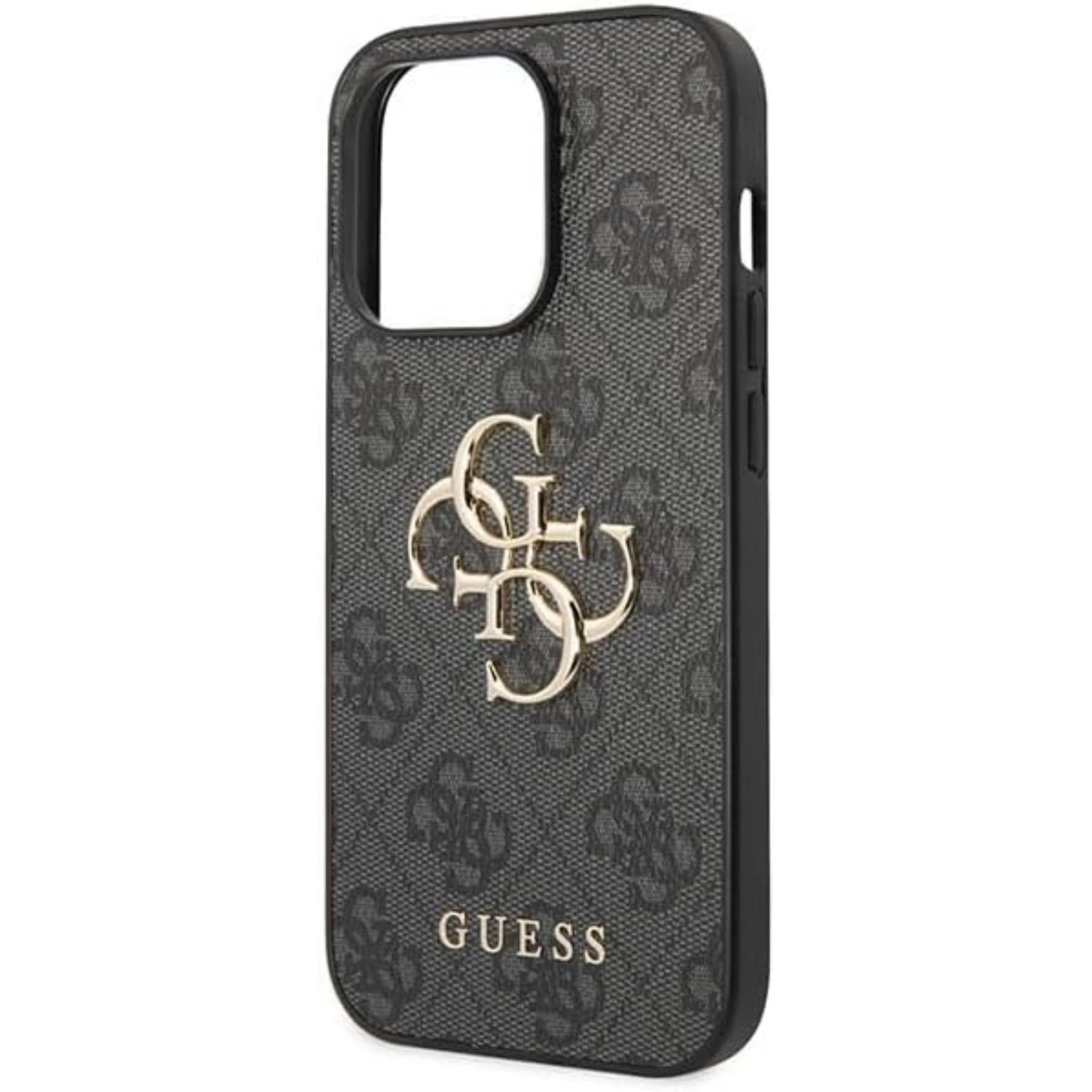 GUESS GUHCP15L4GMGGR - Carcasa para iPhone 15 Pro de 6,1", Color Gris