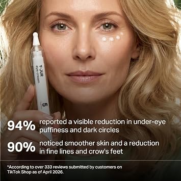 Y'OUR Retinol Collagen Peptide Repair Eye Cream | Firms, Brightens & Depuffs | Cucumber + 3 Collagen-Boosting Peptides + Hyaluronic Acid | For Dark Circles, Fine Lines & Crow's Feet