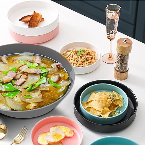 Miniatura 3 de Divisor de silicona para olla de cocción lenta para Crockpot, a prueba de fugas, antideslizante, reutilizable, forro de cocina para ollas de cocción