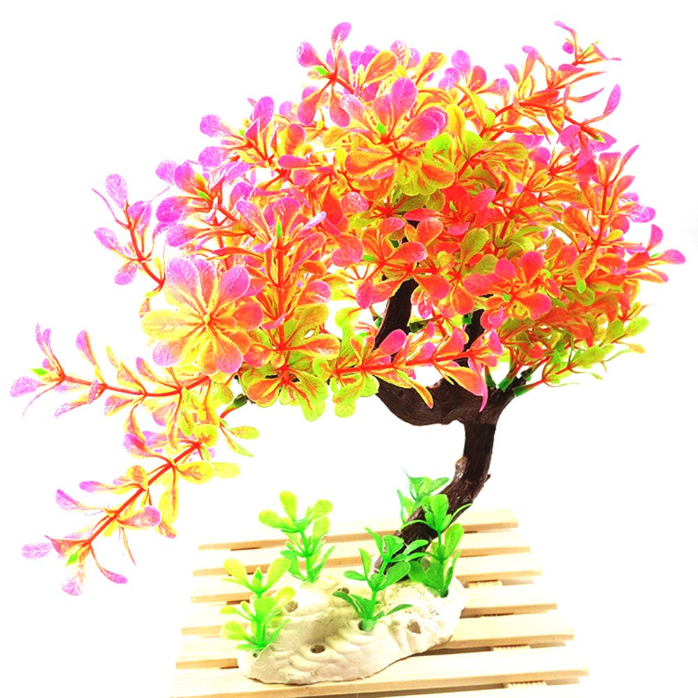 Decorazione dell'acquario Artificiale Albero Piegato Acquario Subacqueo Paesaggio Ornamento Decorazione Acquario Piante 9# (Color : 2#)