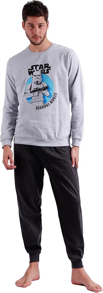 Pigiama Star Wars Uomo Pigiama Lungo 'Star Wars' NERO Kiabi