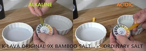 Miniatura 5 de K-LAVA SALT Sal de bambú número 1 de Corea, original 9x, cristal, 8.47 onzas