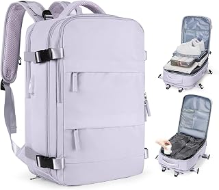 coofay Vacuum Backpack Travel with Pump Vacpack Travel Backpack with Vacuum System Compression Backpacks