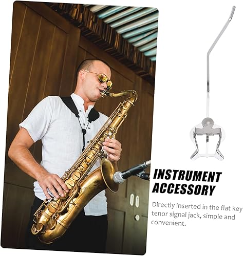 Miniatura 6 de VICASKY instrumento musical corneta cuerno llave plana abrazadera ligera en flauta lira saxofón estilo americano flauta luz tubo abrazadera