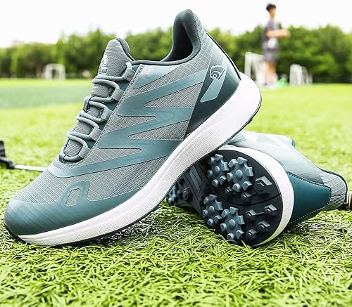 Miniatura 6 de Zapatos de golf para hombre, zapatos de golf profesionales, transpirables, sin pinchos, zapatos deportivos antideslizantes para caminar