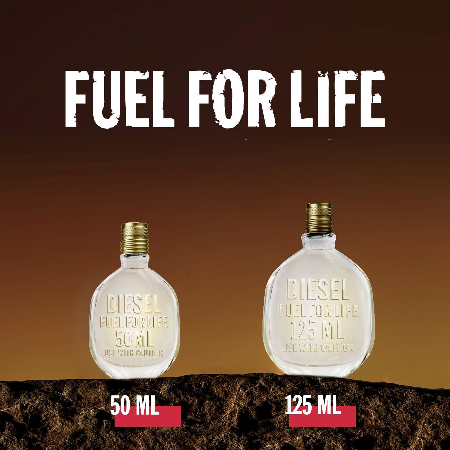 Diesel Fuel For Life Parfüm Herren| Eau de Toilette| Männer Parfum| Parfume Men| Herrenparfum| Diesel Parfum Männer| Natural Spray| Frischer und holziger Duft| 125ml