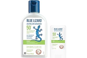 Blue Lizard Kids Mineral-Based Sunscreen Lotion and Stick Bundle