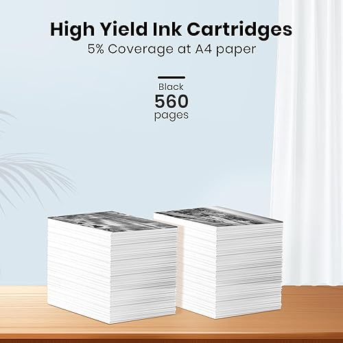 Miniatura 2 de LC401 LC401BK - Cartuchos de tinta de alto rendimiento compatibles con Brother LC401XL LC401 XL BK LC 401 para usar con Brother MFC-J1010DW