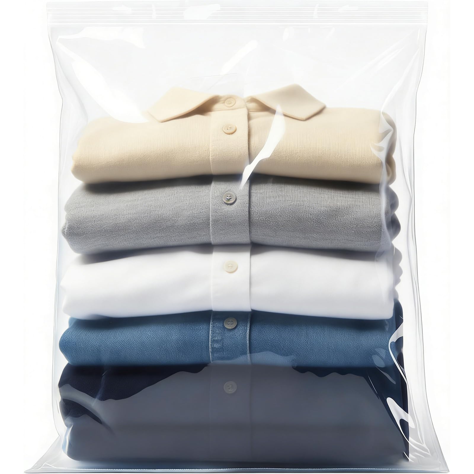 トップス doublet OVERSIZED FREEZER-BAG SHIRT 18AW Amazon.com: Extra Large Storage Bags - Zipper Seal, 3.1-mil Thick