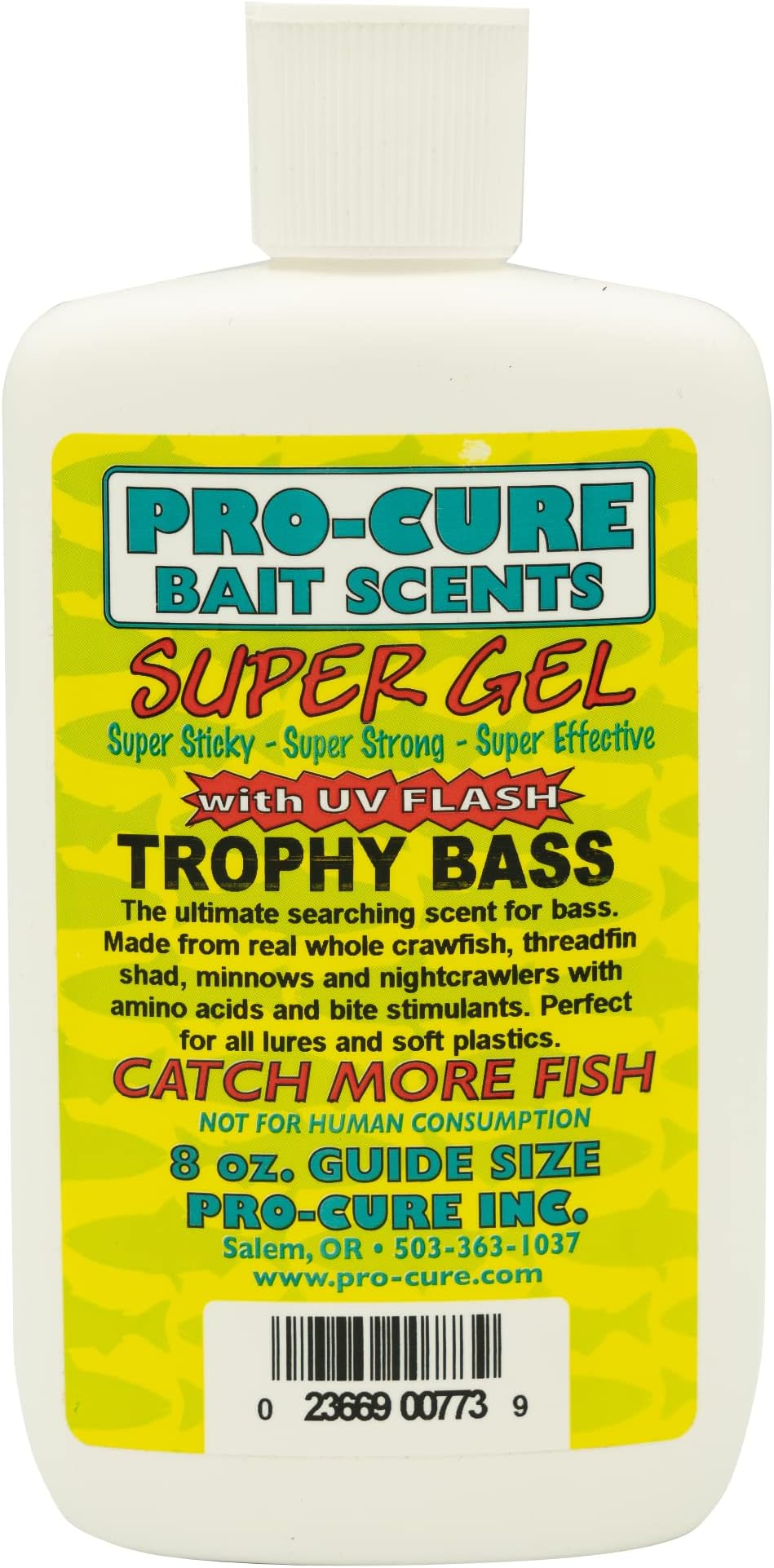 Trophy Bass Super Gel, 8 Ounce