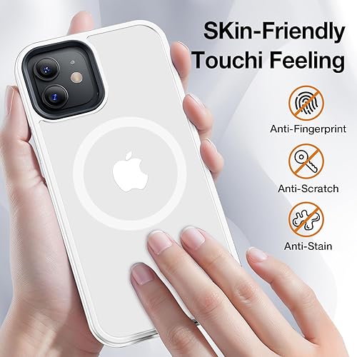 Vista 762 de Funda para iPhone 11, a prueba de golpes, para iPhone 11, protección contra caídas de grado militar, carcasa protectora rígida delgada translúcida