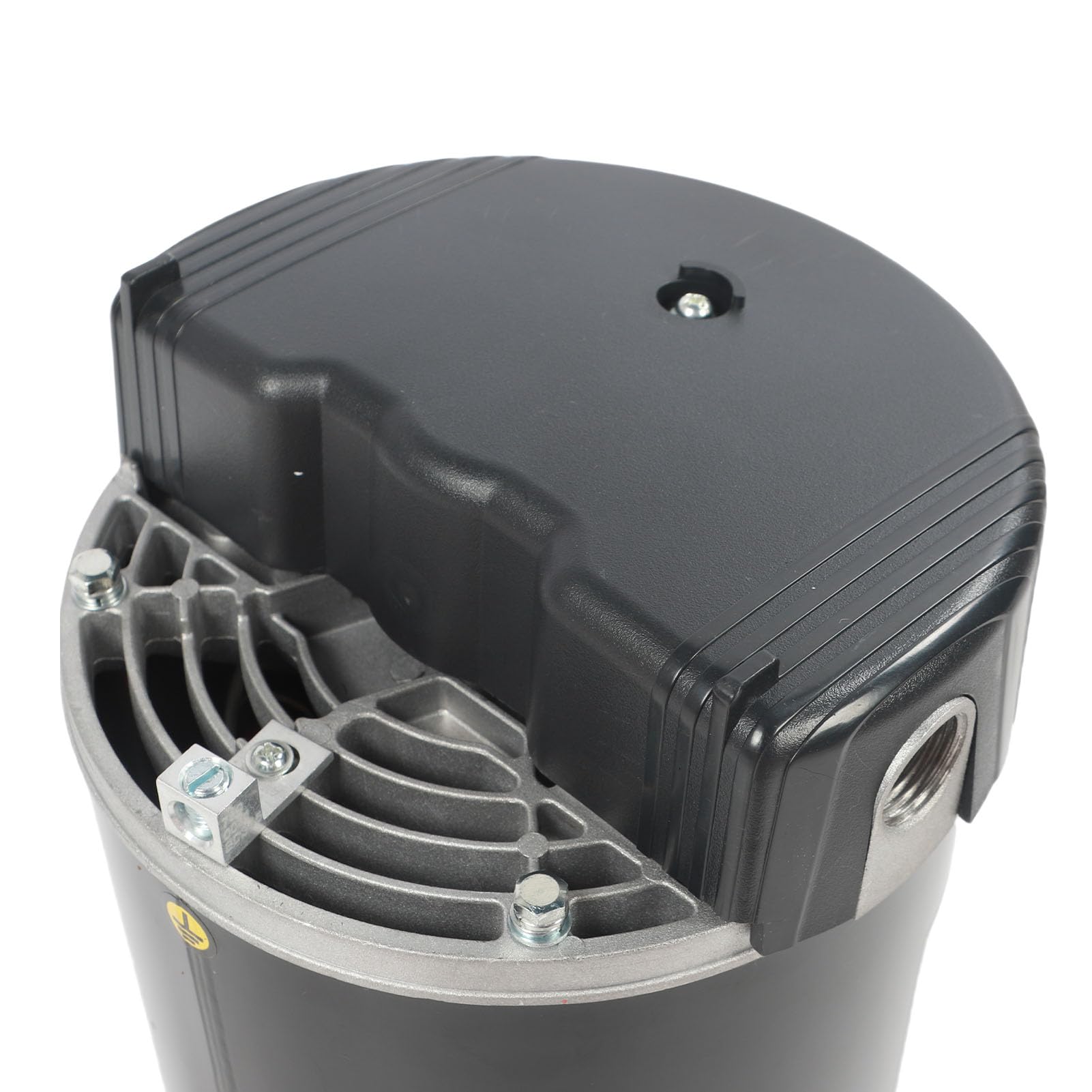Hyuduo B2842 Motor de Bomba de Piscina con Brida Cuadrada de 1,5 , Repuesto de Acero de Aleación de 3450 RPM con Protección contra Sobrecarga Térmica para Circulación de Agua de Piscina