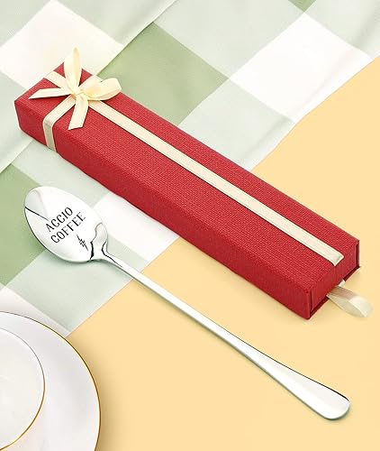 Miniatura 3 de Accio - Cuchara de café grabada de acero inoxidable, regalo para fanáticos de Harry Potter, regalo para amantes del café, regalo divertido y único