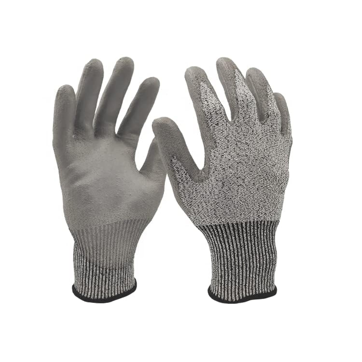 FreshDcart Rubber Coated Finish Cut-Proof Cut Resistance Level 5 Protection Safety Hand Gloves (Grey) (B08KFTTL28) Amazon Price History, Amazon Price Tracker