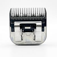 Vista 4 de Cuchillas cortadoras de acero desmontables para perros de mascotas, tamaño 4F, compatibles con longitud de corte Andis de 3/8 pulgadas