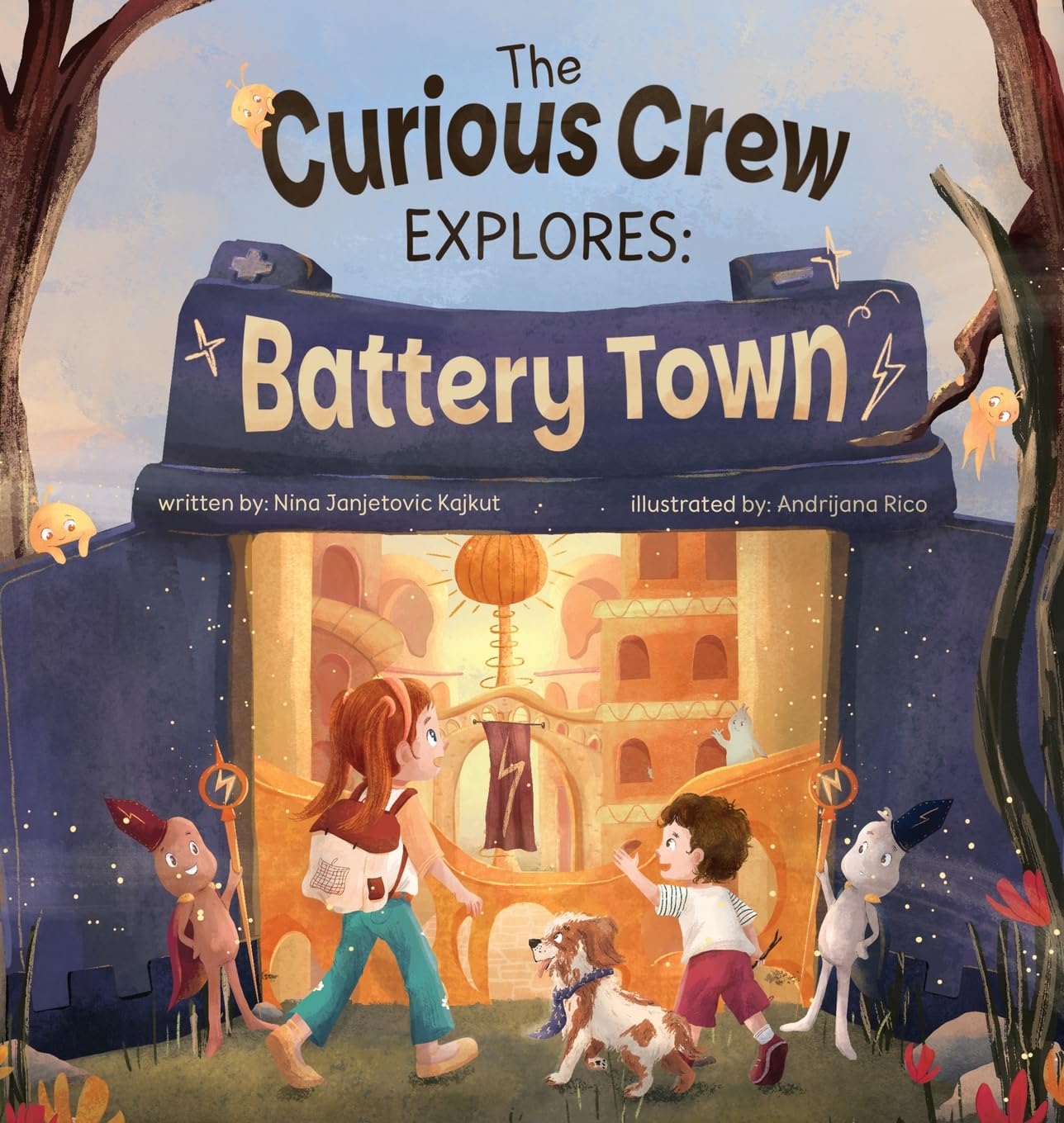 The Curious Crew Explores Battery Town (incl. App - Scan n' Play)
