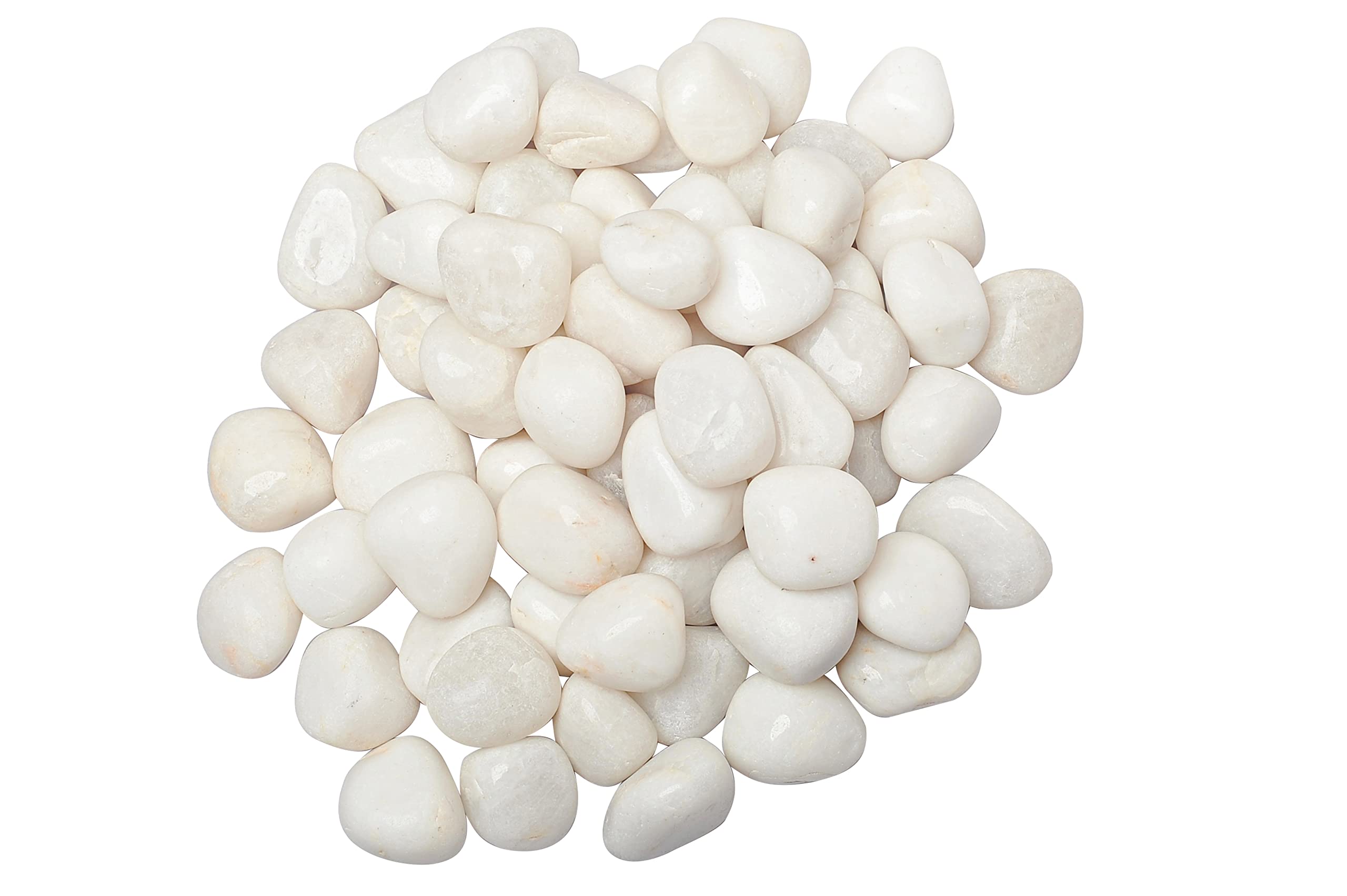 Bum Bum Bhole White Polished Pebbles for Aquarium | Shiny Marble Stone Pebbles for Vase Fillers Outdoor/Indoor/Indoor Fish Tank/Aquarium Substrate Garden Multi Purpose Pack 12Kg (B08XNX25RS) Amazon Price History, Amazon Price Tracker
