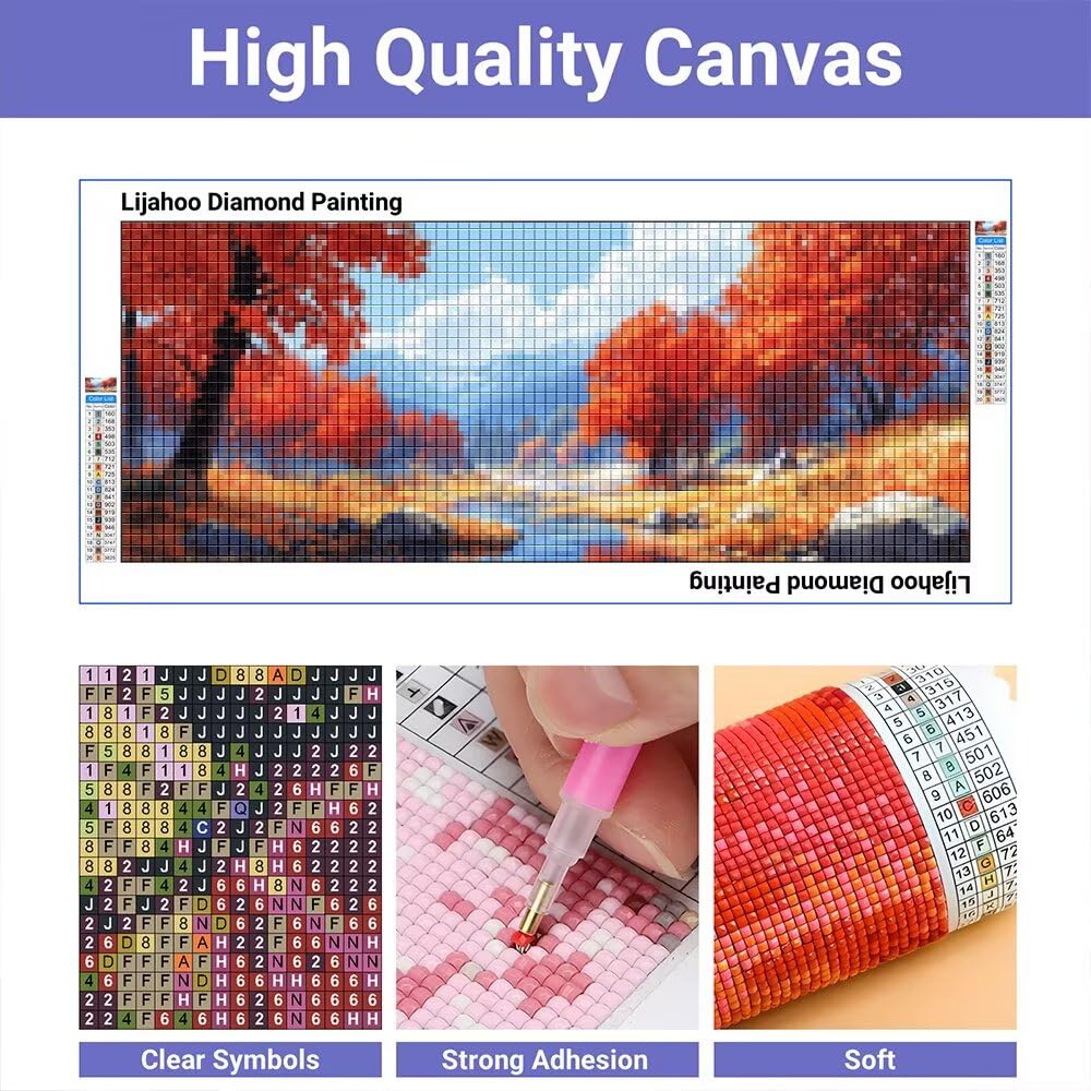 Amazon.com: Autumn Diamond Painting Kits for Adults, Landscape