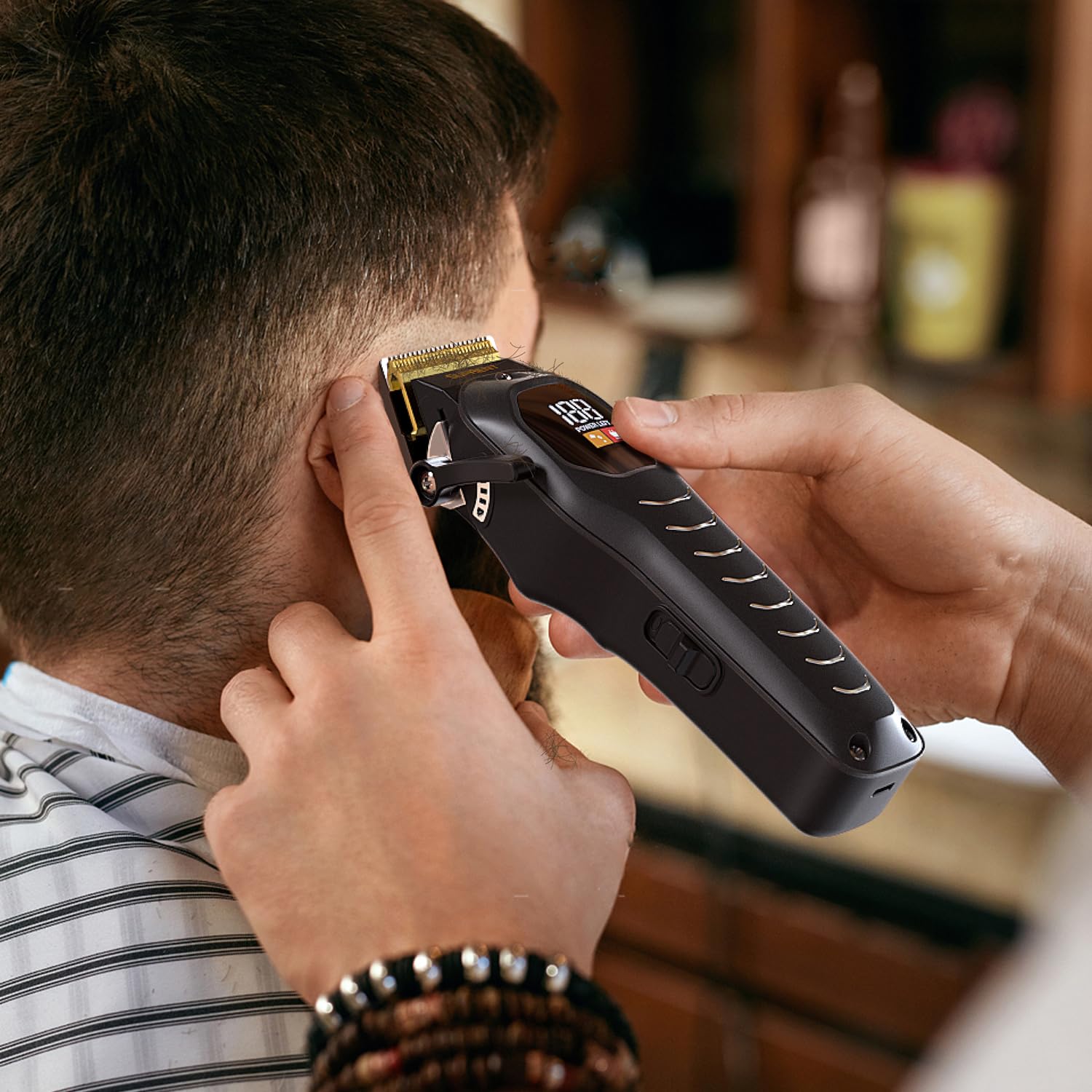 SUPRENT Tondeuse Cheveux Hommes Professionnelle-Tondeuse à Cheveux Sans Fil