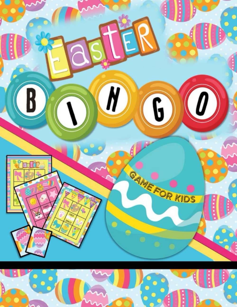 Easter Bingo Game for Kids: Picture Bingo for Children and Families