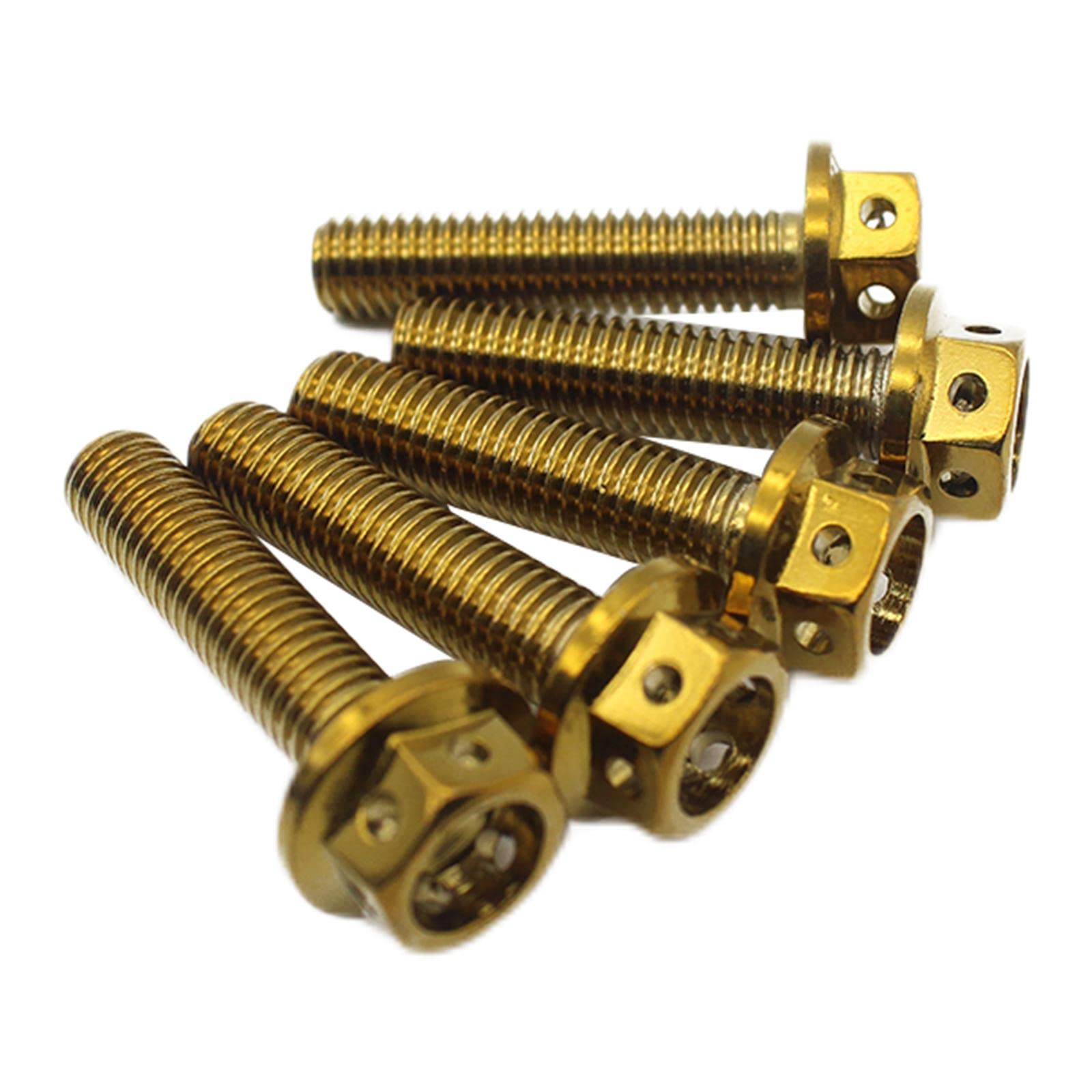 CLUB BOLLYWOOD 5 Pieces M8 Wheel Lug Bolt Screw Fit for Vespa GTS300 Gold | Motors | Parts & Accessories | Motorcycle Parts | Body & Frame | Fairings & Body Work-image-16