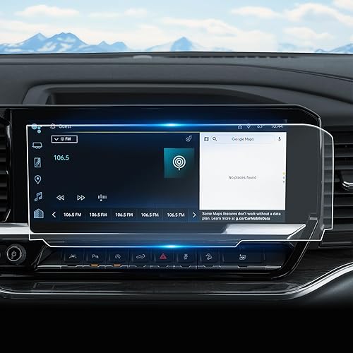 WEIPIN Láminas protectoras de pantalla compatibles con Chevrolet Chevy (2022-2023), New Silverado 1500, pantalla de navegación de 13.4 pulgadas,