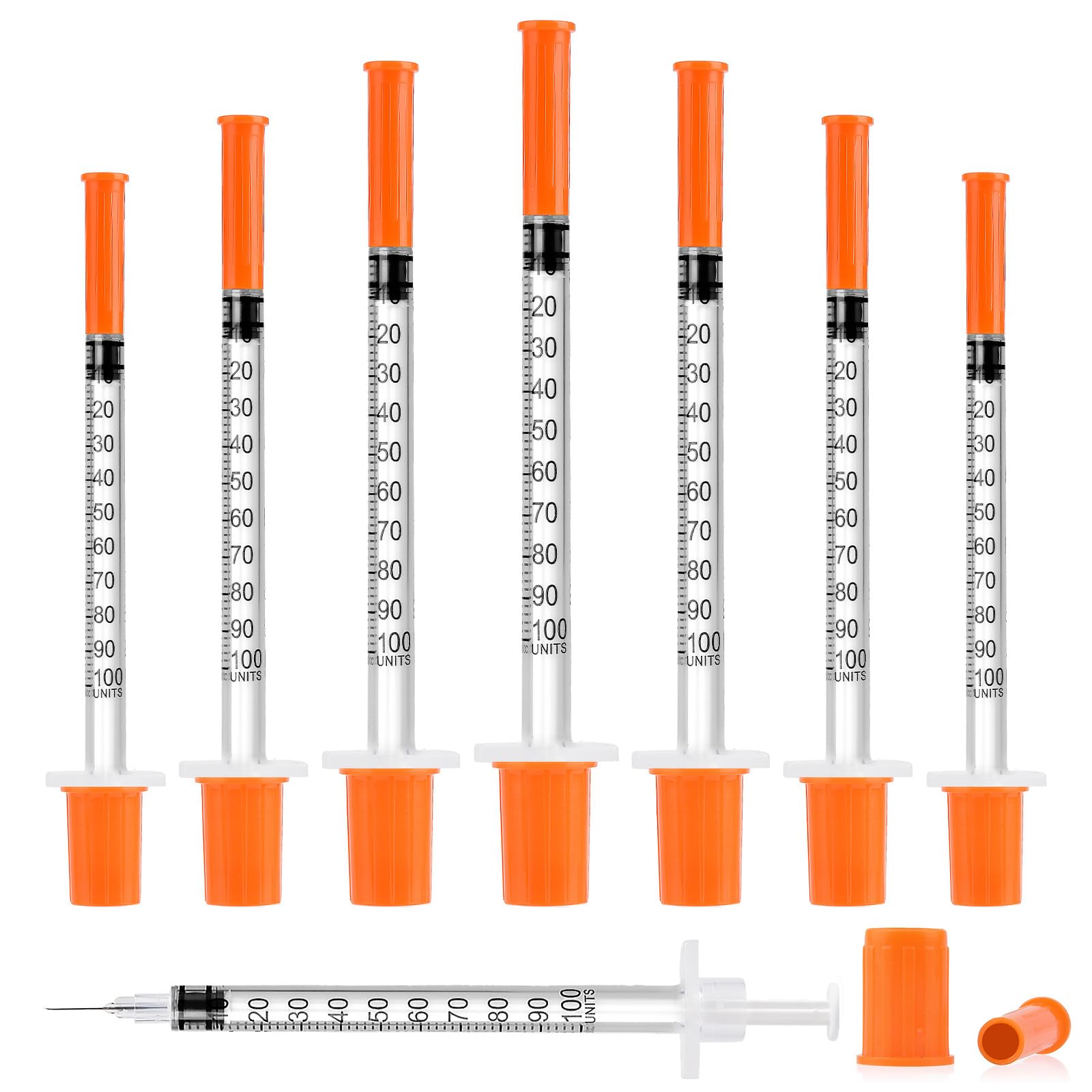 U-100 Syringes - 30 Pack, 1ml, 31G -9