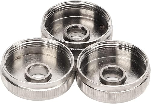 Miniatura 8 de Válvula de trompeta, 3 piezas de reparación de trompeta de pistón de tornillo de metal para accesorios de repuesto para instrumentos musicales (#2)