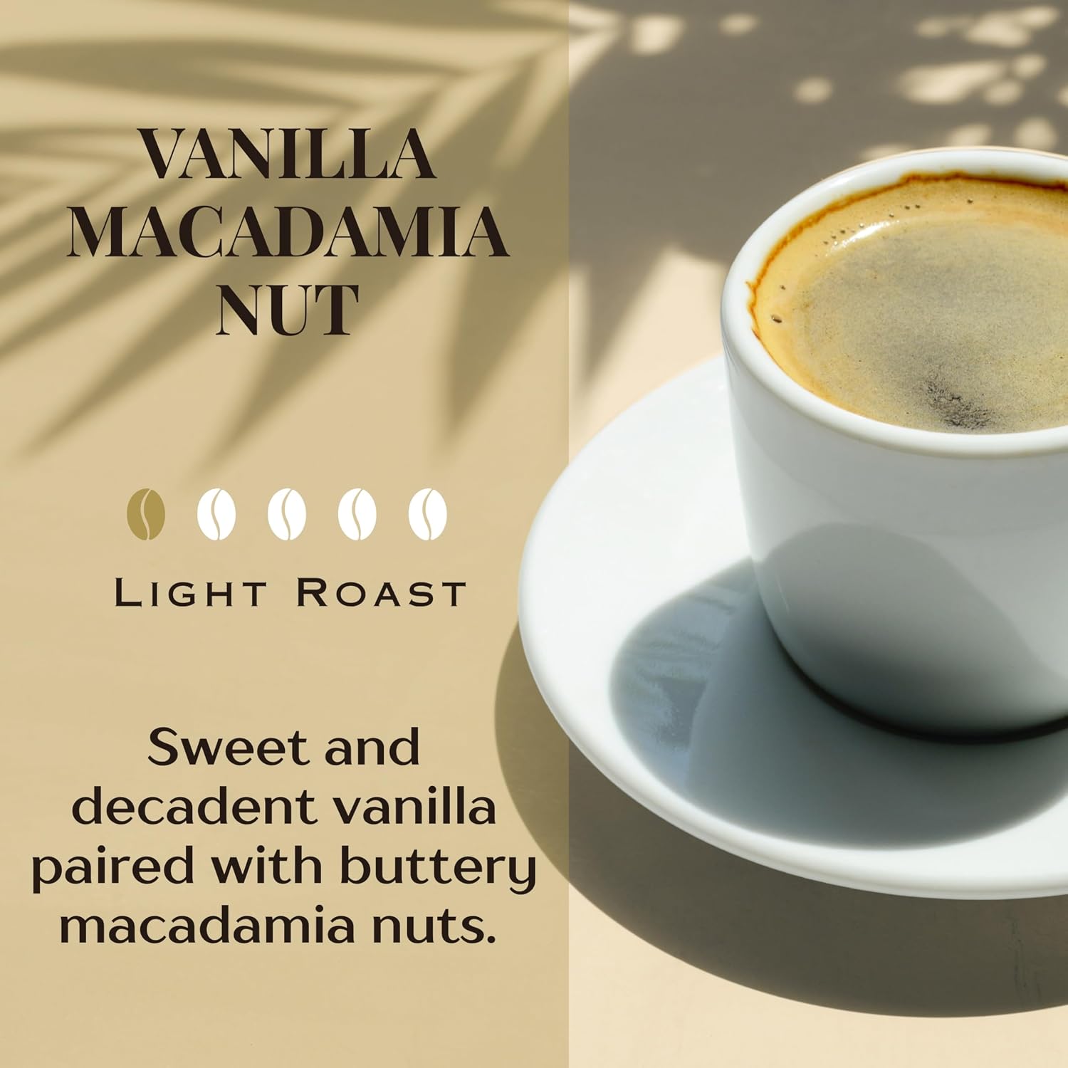 Royal Kona Vanilla Macadamia Flavored, 10% Kona Coffee Blend, Light-Roast Single-Serve Coffee Pods, Compatible with Keurig® Brewers, A Taste of Aloha - (12 Count Box) image 2