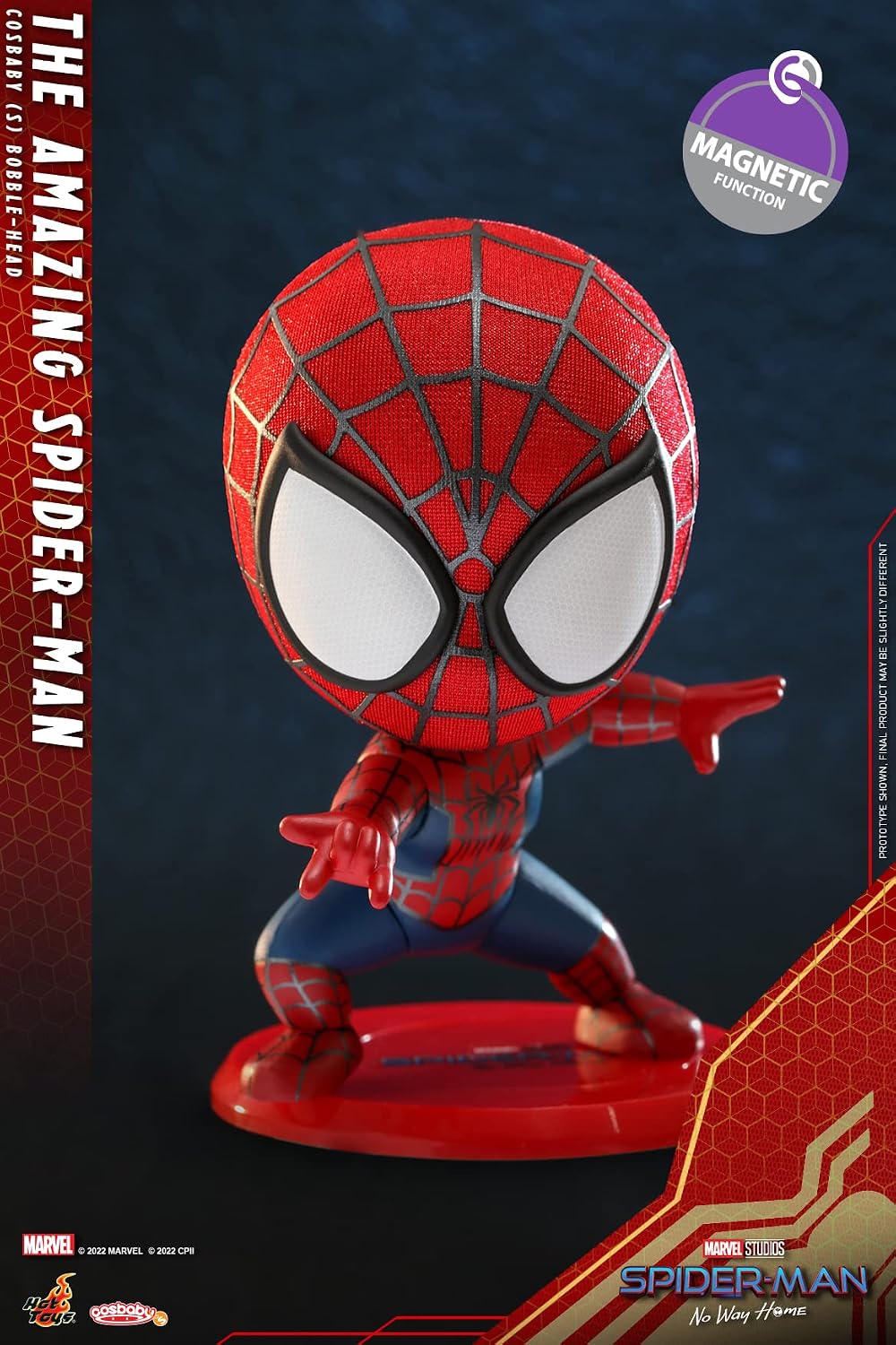 COSB956 Spider-Man: No Way Home Amazing Spider-Man Size S Non-Scale Figure Red Height 10cm