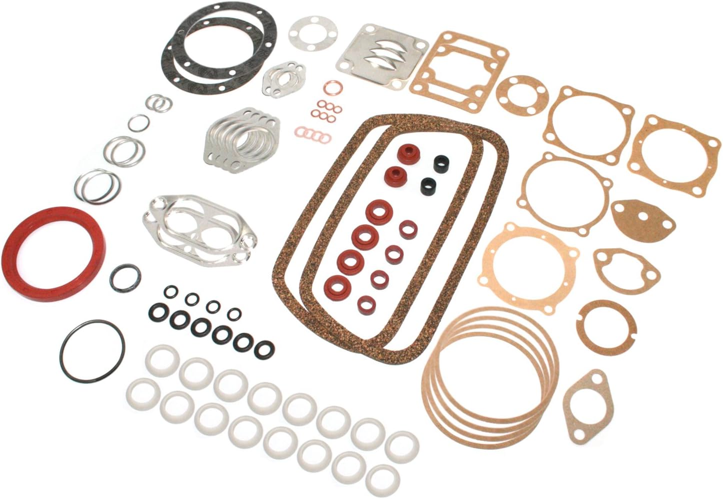 Elring 111198007ASP Engine Gasket Set with Crank Seal for VW Beetle