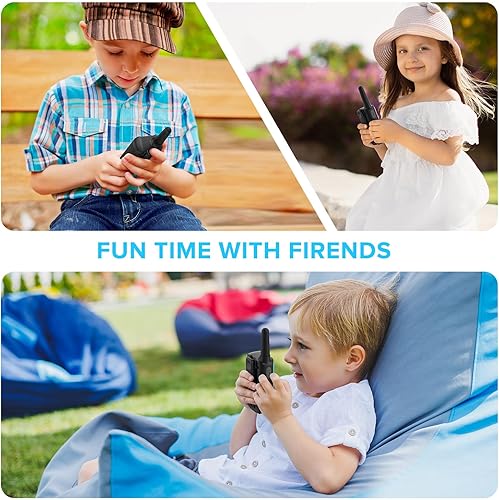 Miniatura 4 de WokTok Walkie Talkie apto para niños y adultos, recargable, juguetes de juego de campamento al aire libre, regalo de cumpleaños, adecuado para niños