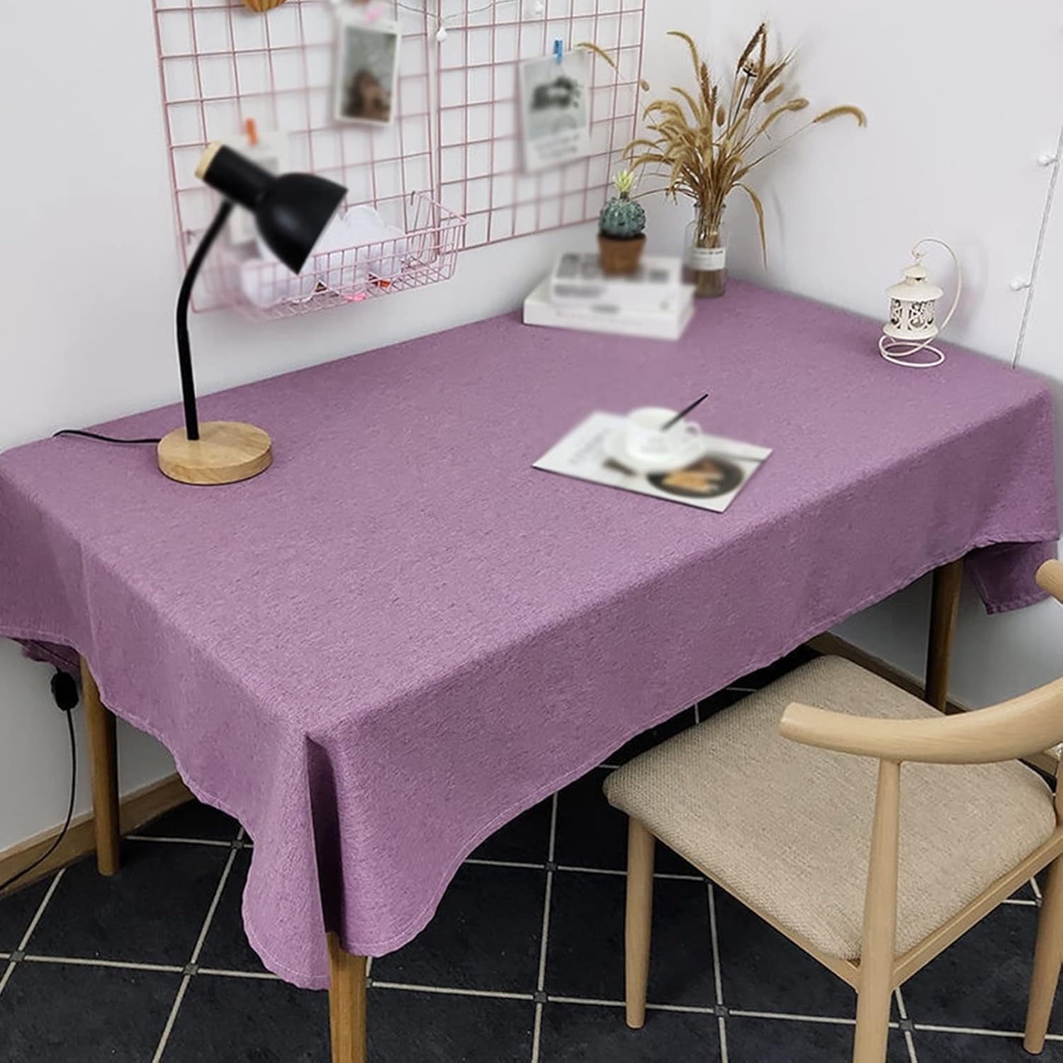 Pure Color Tablecloth Desk Coffee Table Table Cover Table Cover Rectangular Tablecloth Waterproof Tablecloth Party Decoration Tablecloth (Color : 10 Specification : 140 * 140cm) (10 140 * 180cm)