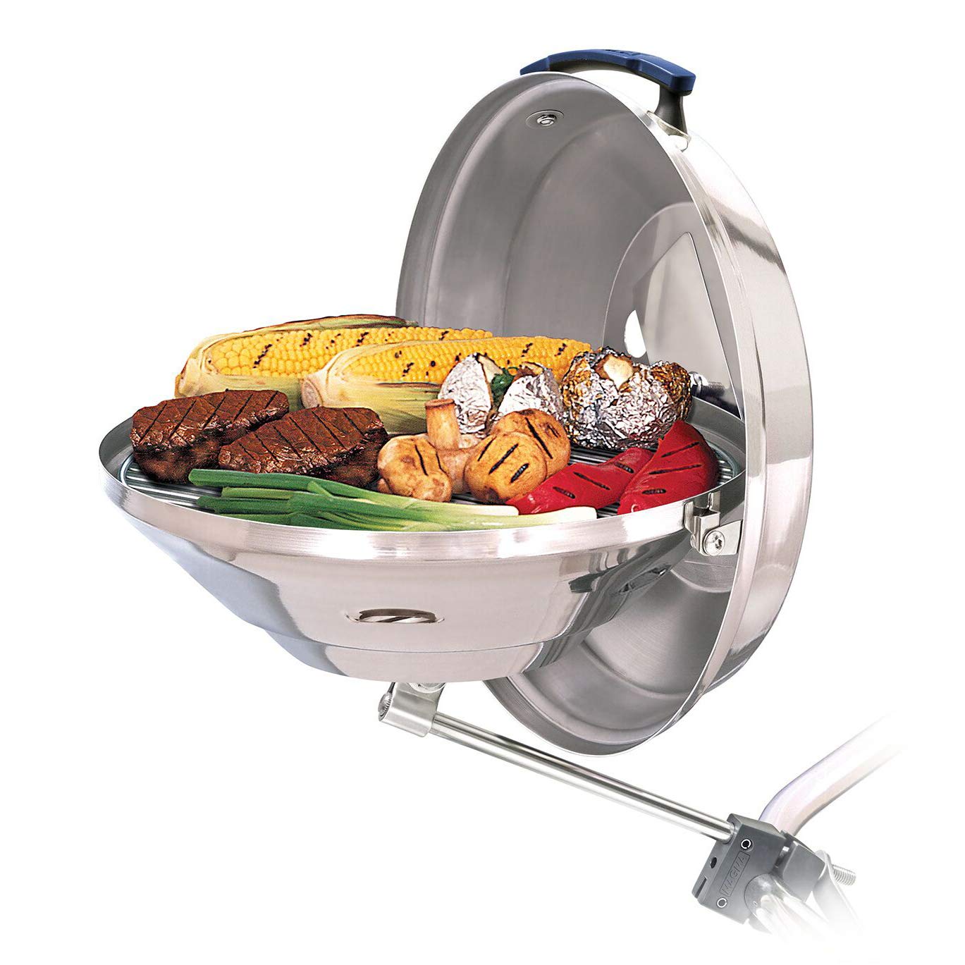Magma Products Marine Kettle, Charcoal Grill w/ Hinged Lid