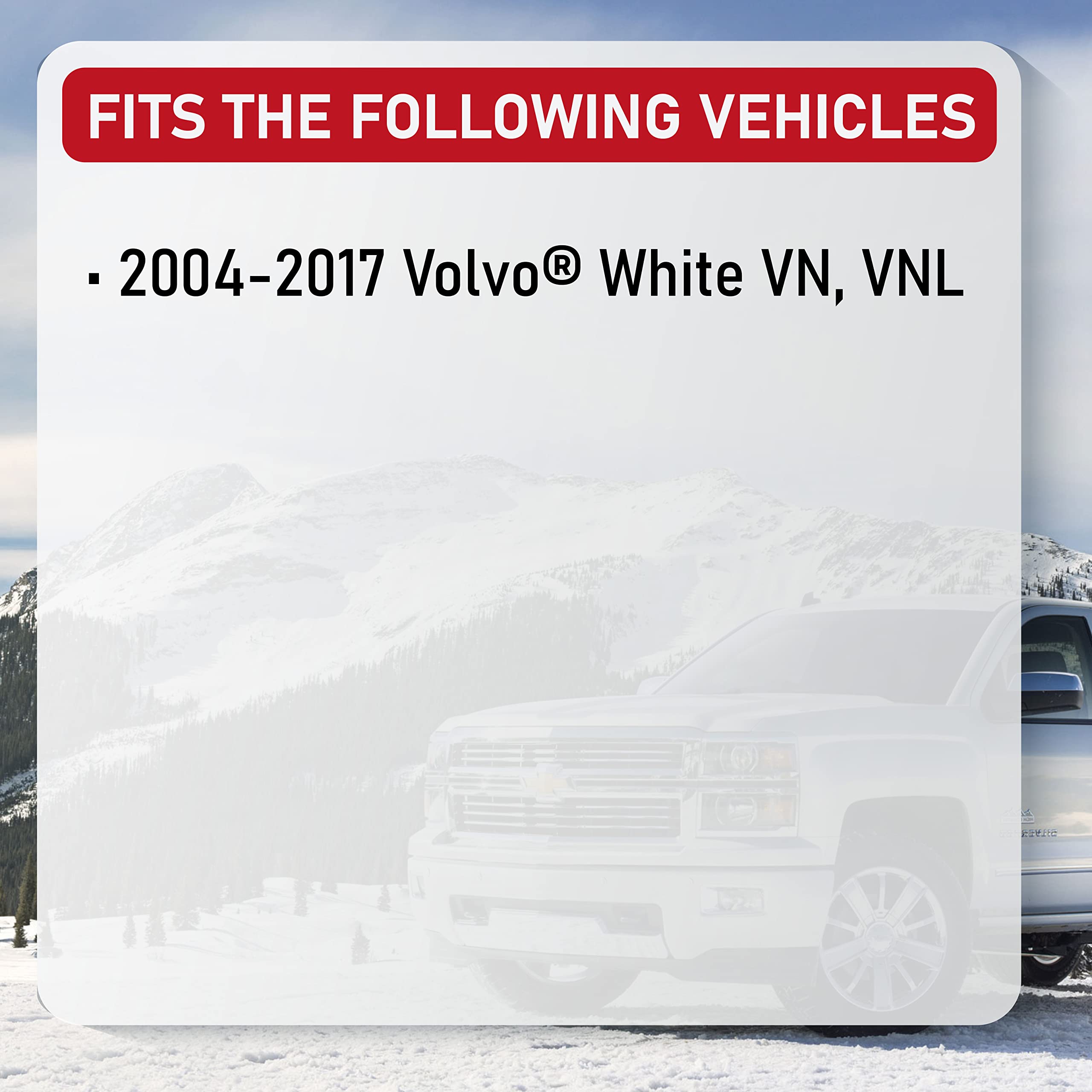 KOXUYIM Hood Release Set 4 PCS Upper Lower Latches, Fit For Volvo Truck VN VNL20498998 20565619 8074938 Black - View #2