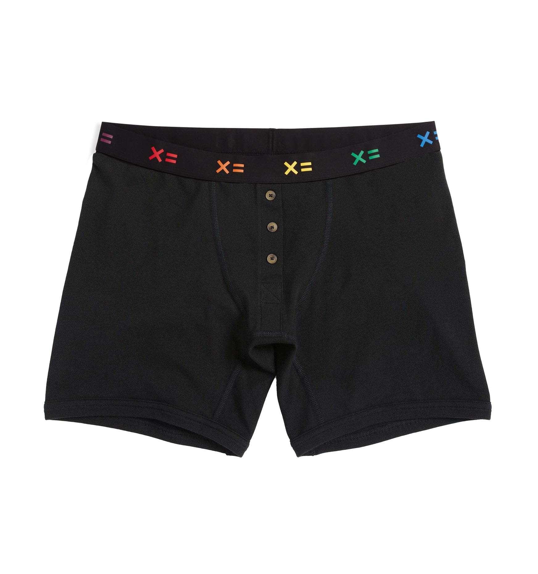TomboyX Boxer corti da ragazzo da 15,2 cm con vola, biancheria intima ultra morbida, comfort tutto il giorno (da XS a 4X)