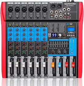 Mesa de Som Sounddvoice MS 602 MAX