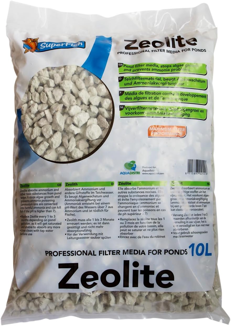 SuperFish Zeolite 10L (8KG)