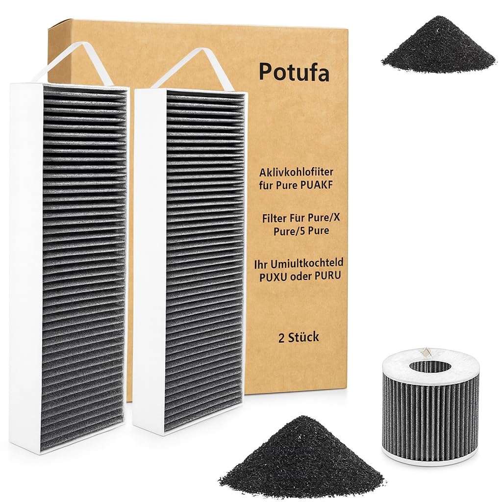 Para 2024 2 Pack Filtros De Carbón Activado Campana Extractora Bora Pure/X Pure/S Pure
