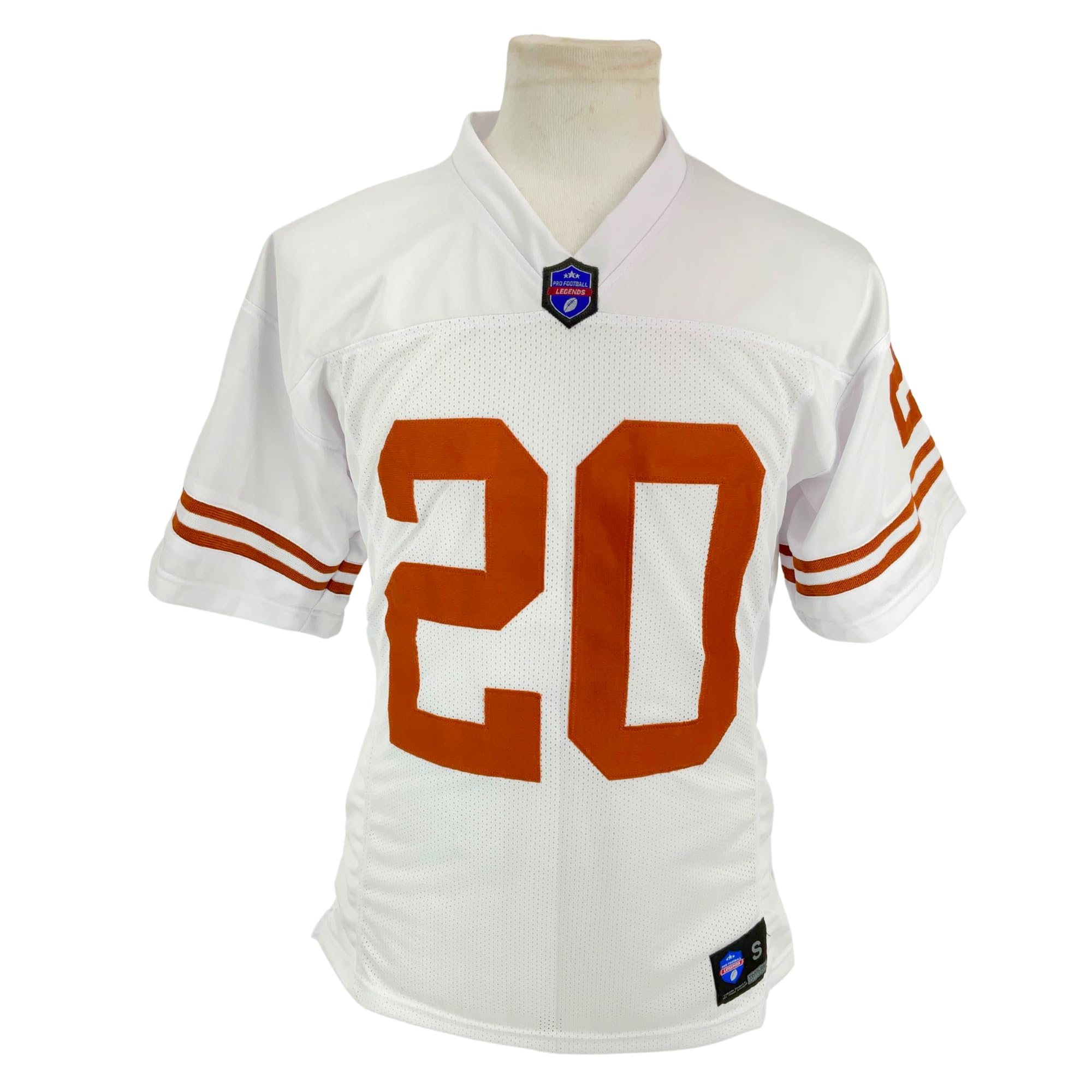 Earl Campbell Jersey White Texas | Unisex Adult Sizes S-5XL Unsigned Custom Sewn Stitched